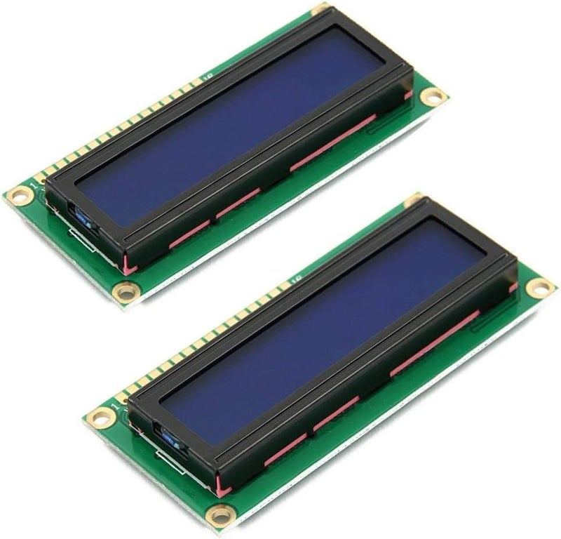 hiBCTR 4 - Pieces New HD44780 1602 LCD Display Modules, DC 5V, 16x2 Character, with Blue Backlight - Image 2